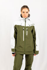 KHAKI / WHITE